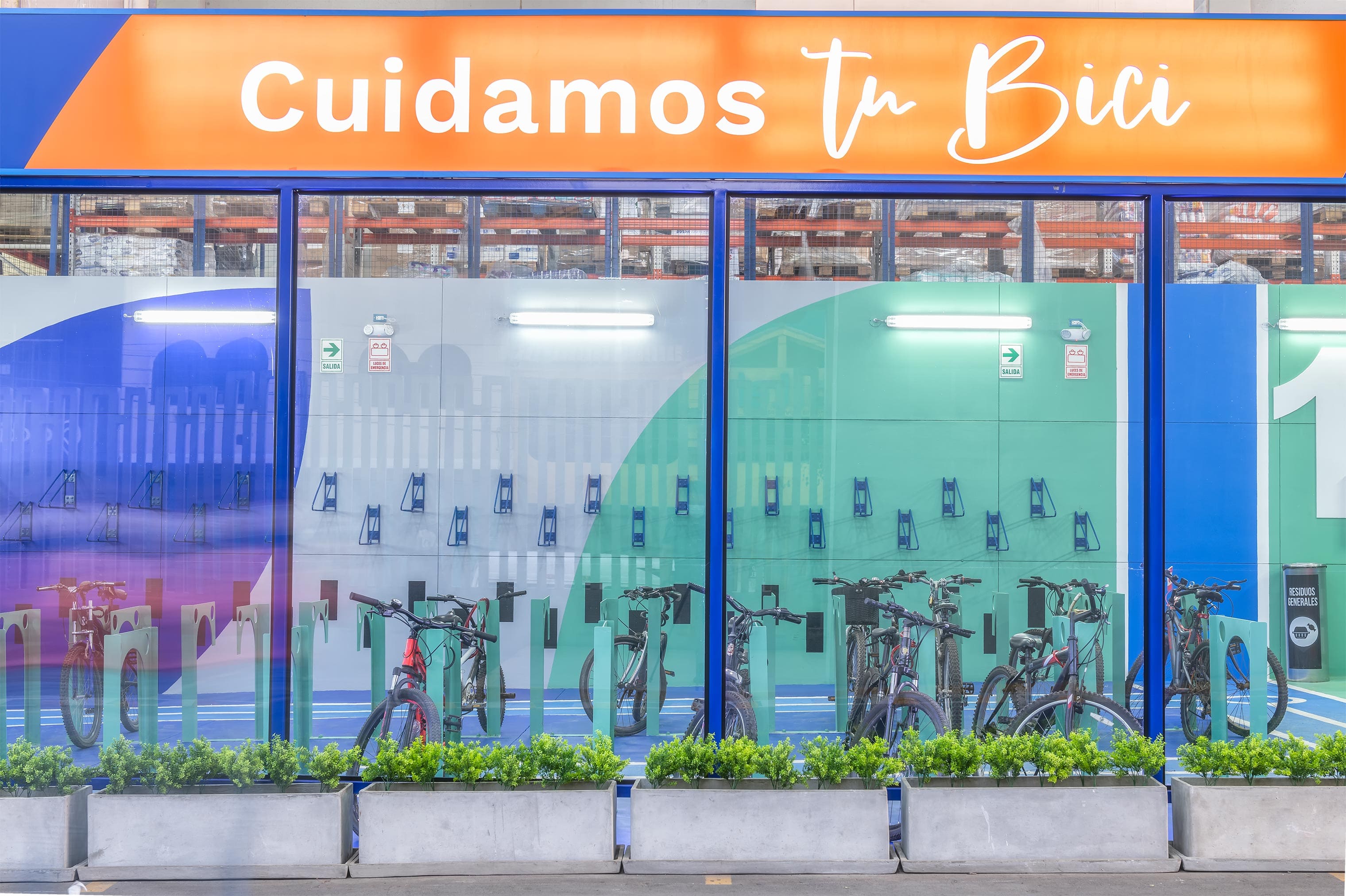 Bicicletario Mega Plaza